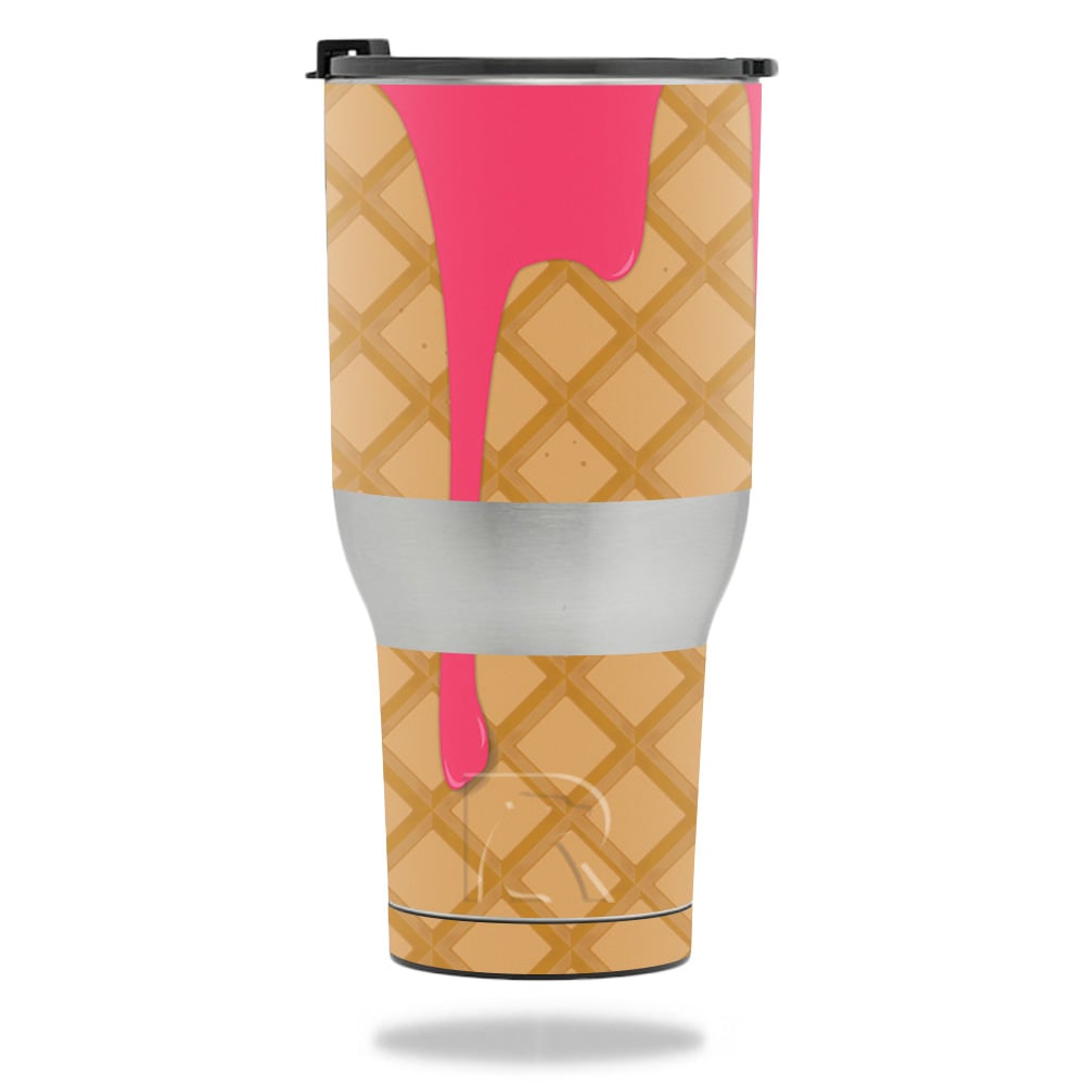 RTTUM4017-Ice Cream Cone Skin for RTIC Tumbler 40 oz 2017 - Ice Cream Cone -  MightySkins