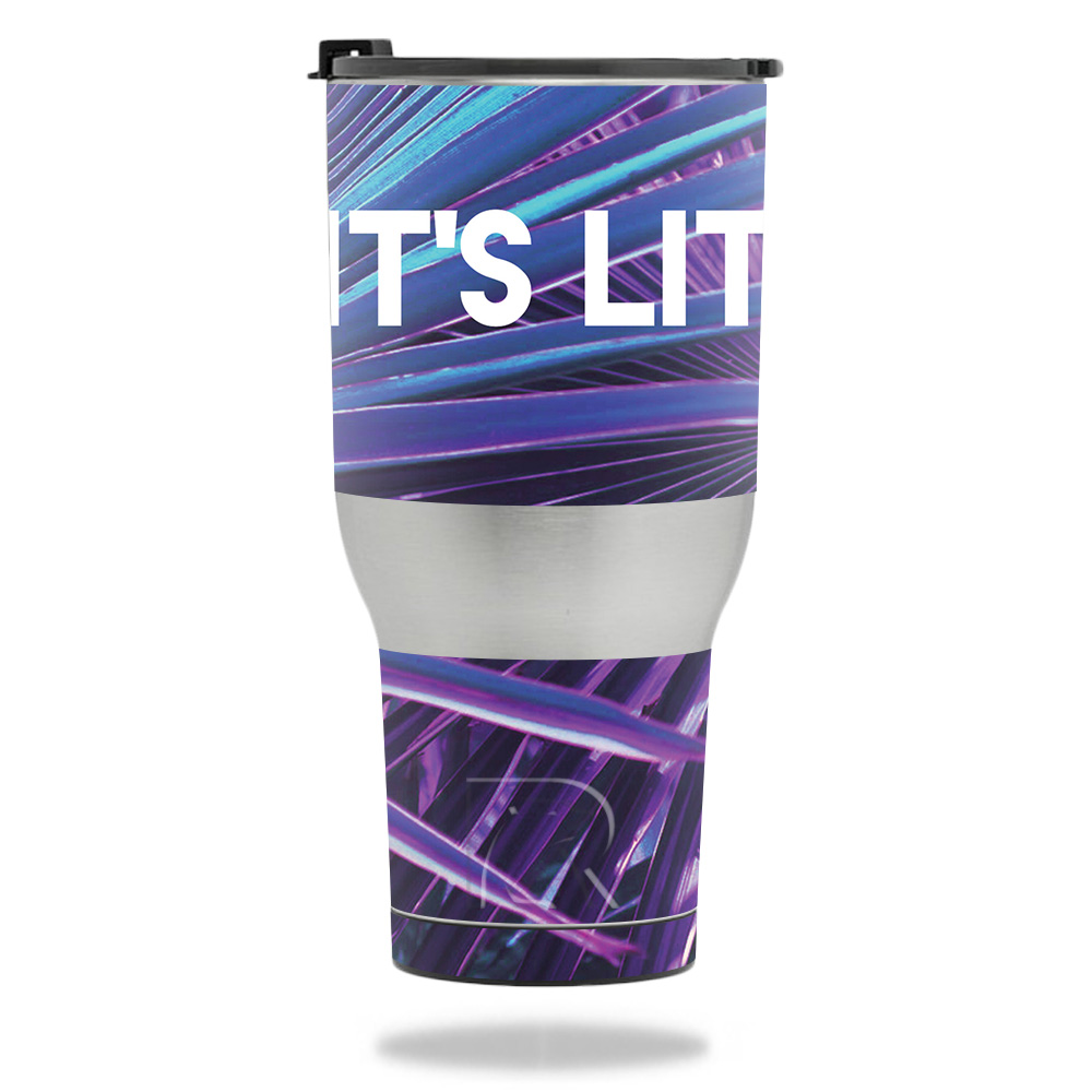 RTTUM4017-Its Lit Skin for RTIC Tumbler 40 oz 2017 - Its Lit -  MightySkins