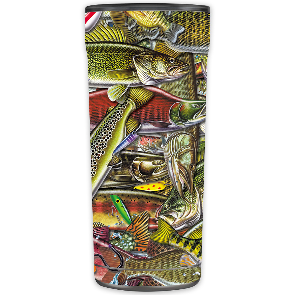 Picture of MightySkins OTEL20-Fish Puzzle Skin for Otterbox Elevation Tumbler 20 oz - Fish Puzzle