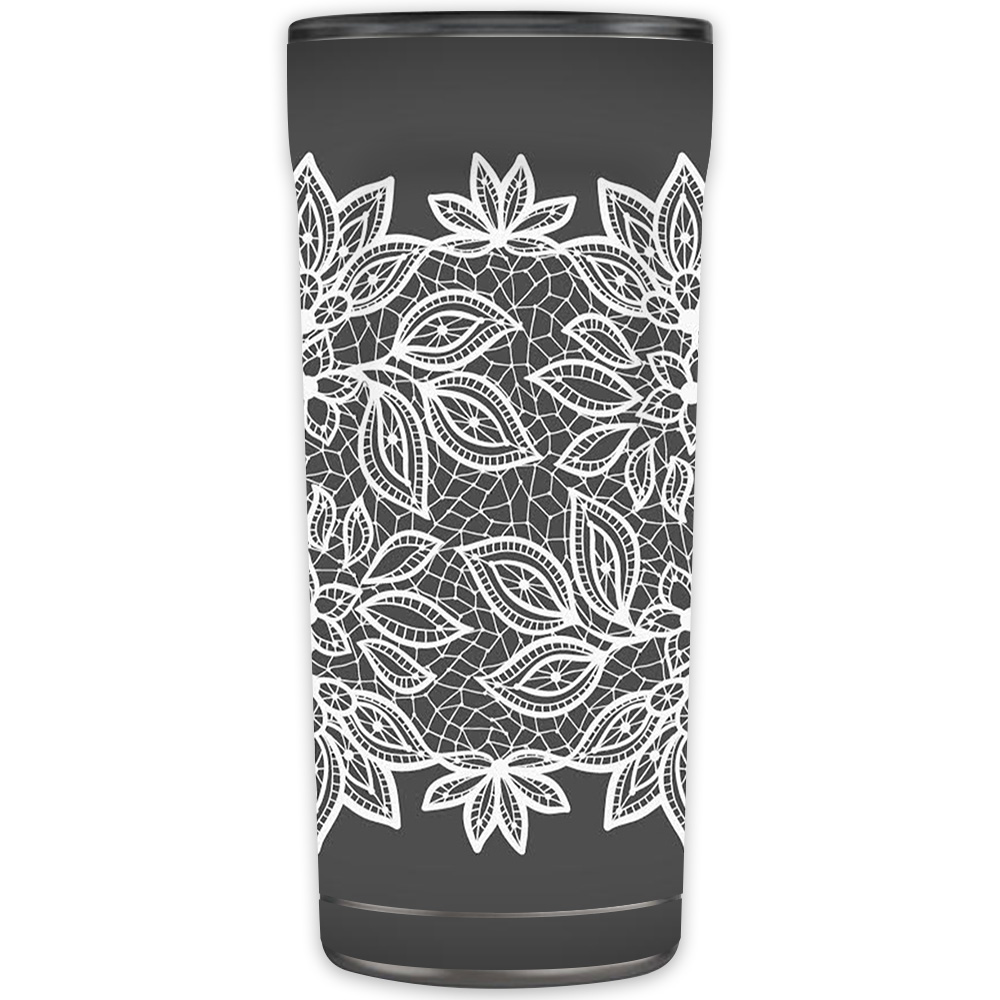 Picture of MightySkins OTEL20-Floral Lace Skin for Otterbox Elevation Tumbler 20 oz - Floral Lace