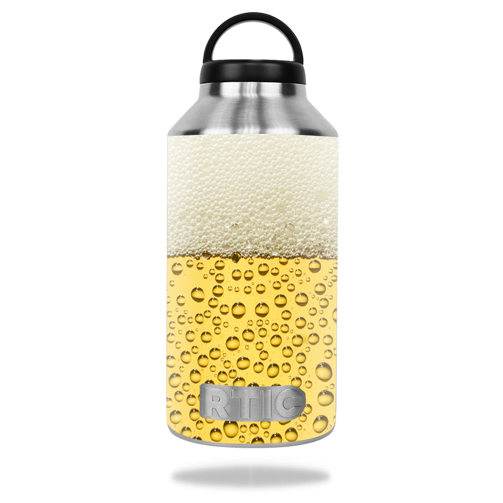 Picture of MightySkins RTBOT64-Beer Buzz Skin for RTIC 64 oz Bottle 2016 Wrap Cover - Beer Buzz