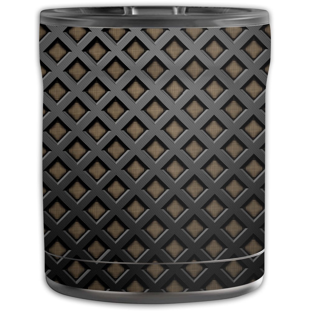 Picture of MightySkins OTEL10-Black Wall Skin for Otterbox Elevation Tumbler 10 oz - Black Wall
