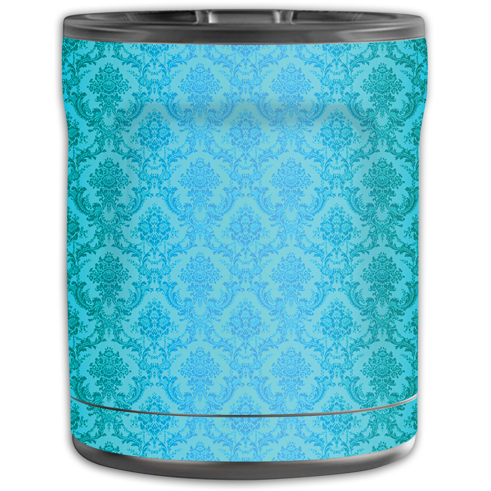 Picture of MightySkins OTEL10-Blue Vintage Skin for Otterbox Elevation Tumbler 10 oz - Blue Vintage