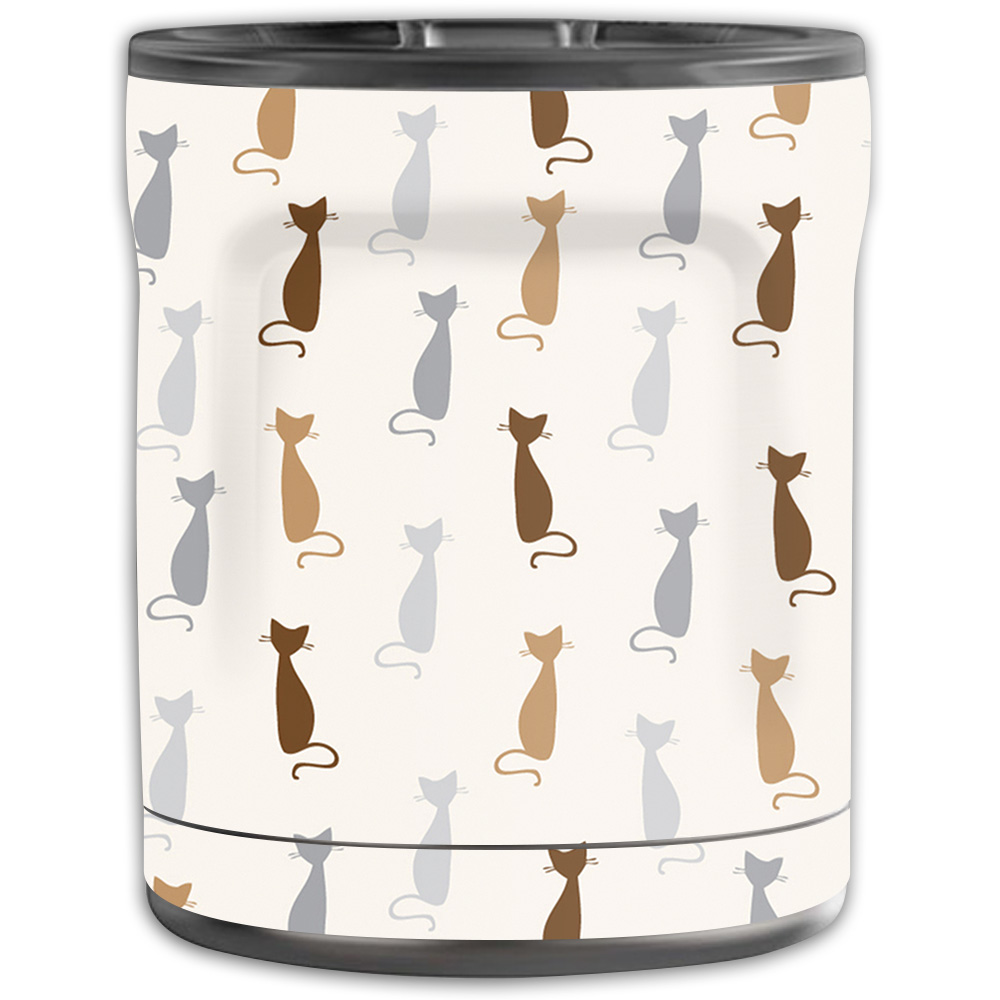 Picture of MightySkins OTEL10-Cat Lady Skin for Otterbox Elevation Tumbler 10 oz - Cat Lady