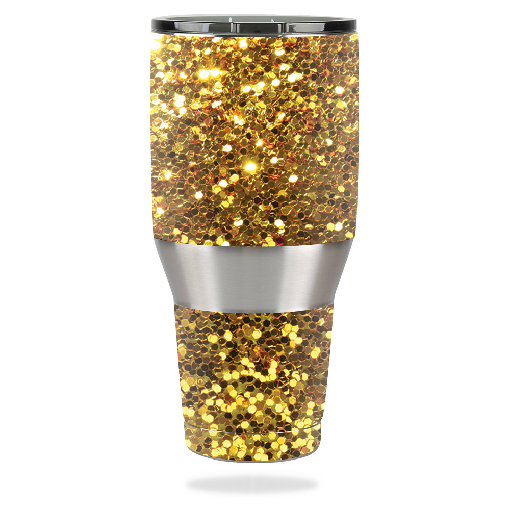 Picture of MightySkins OZTUM40-Gold Dazzle Skin for Ozark Trail 40 oz Tumbler - Gold Dazzle