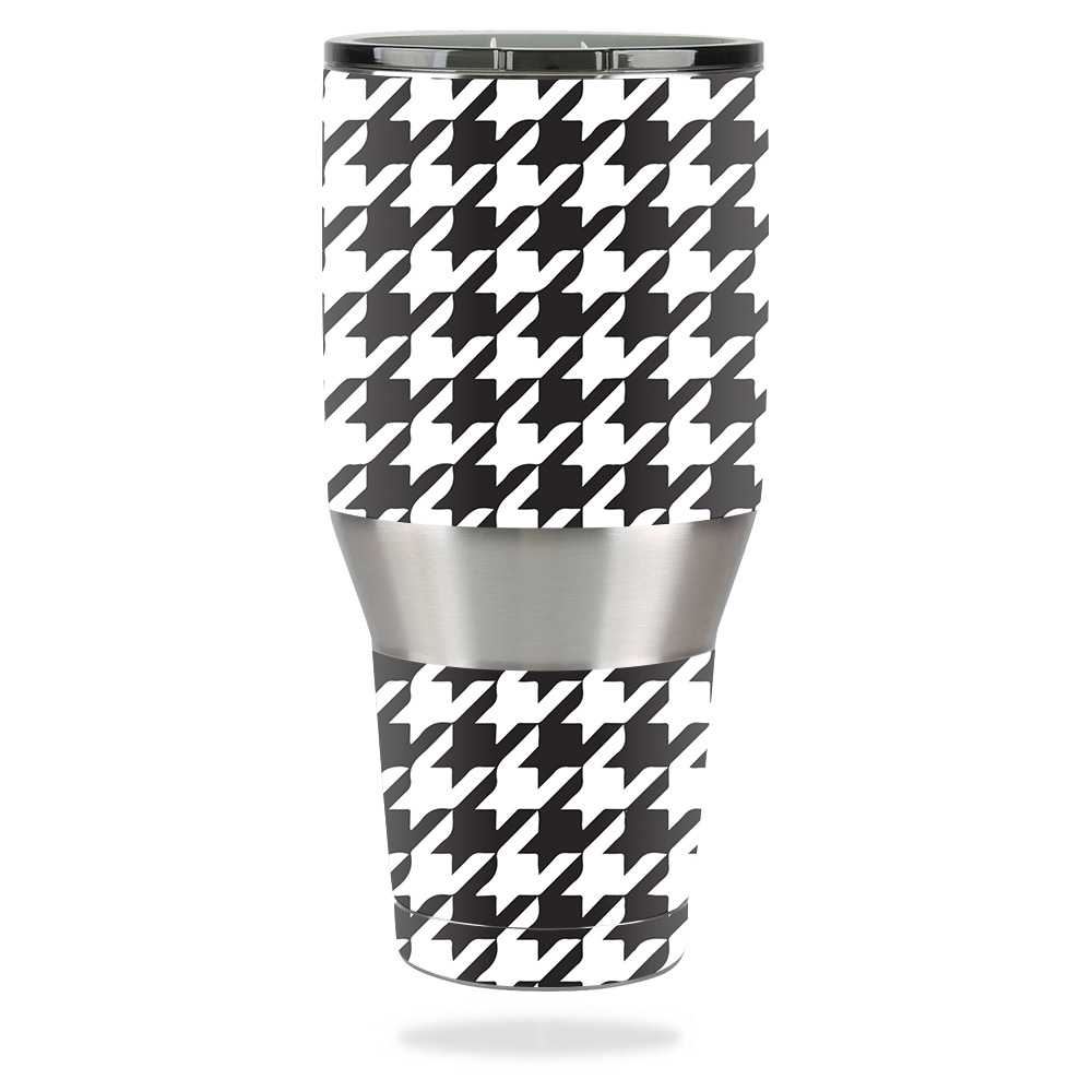 Picture of MightySkins OZTUM40-Houndstooth Skin for Ozark Trail 40 oz Tumbler - Houndstooth