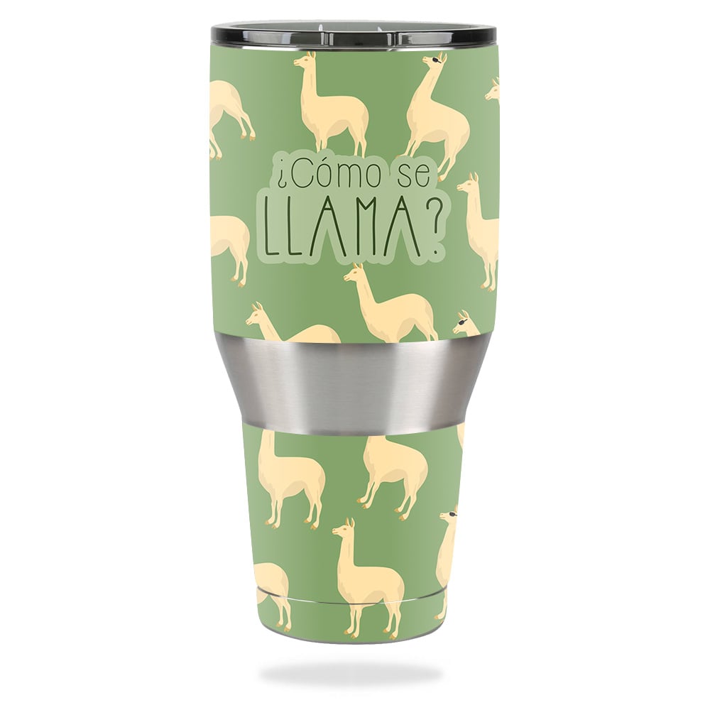 Picture of MightySkins OZTUM40-Llama Skin for Ozark Trail 40 oz Tumbler - Llama