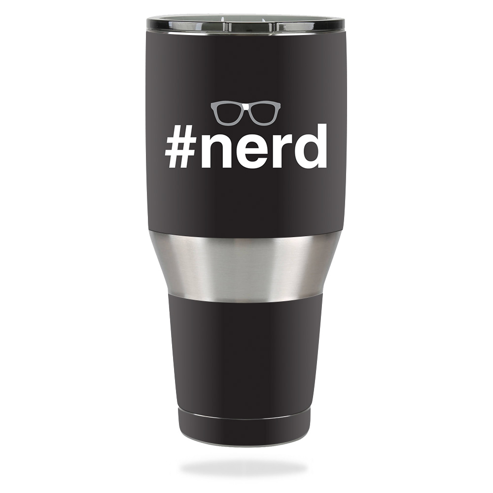 Picture of MightySkins OZTUM40-Nerd Skin for Ozark Trail 40 oz Tumbler - Nerd