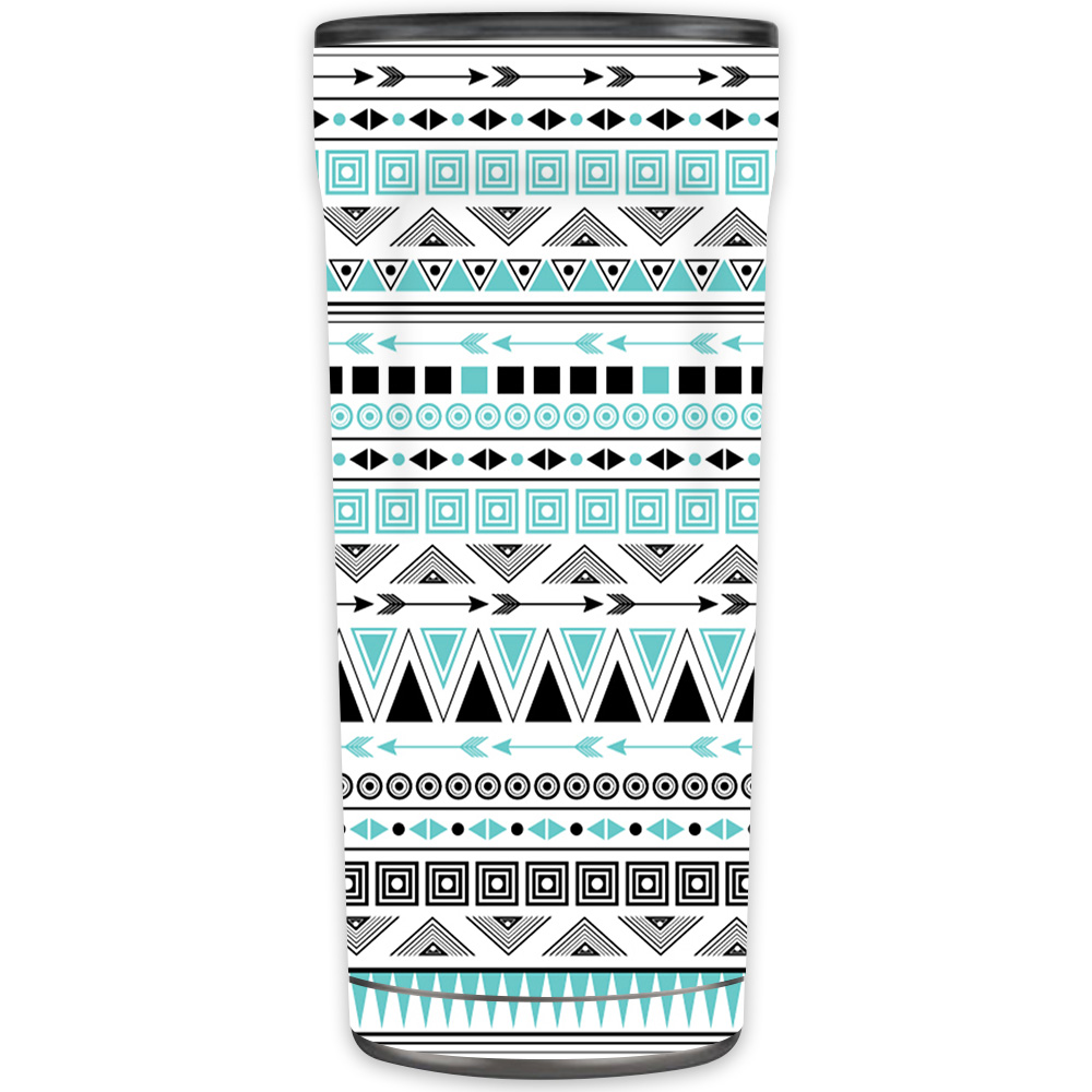 Picture of MightySkins OTEL20-Turquoise Tribal Skin for Otterbox Elevation Tumbler 20 oz - Turquoise Tribal