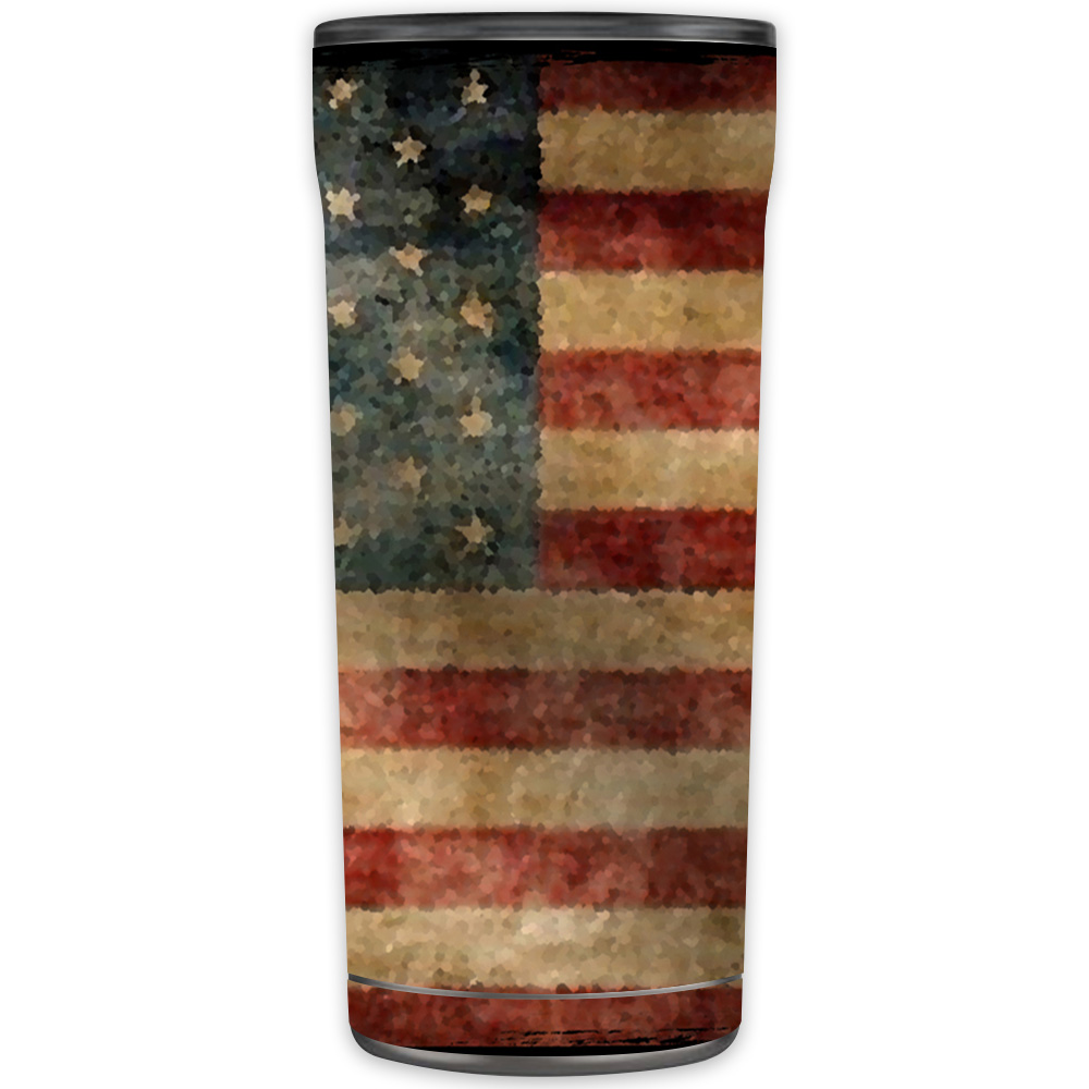 Picture of MightySkins OTEL20-Vintage Flag Skin for Otterbox Elevation Tumbler 20 oz - Vintage Flag