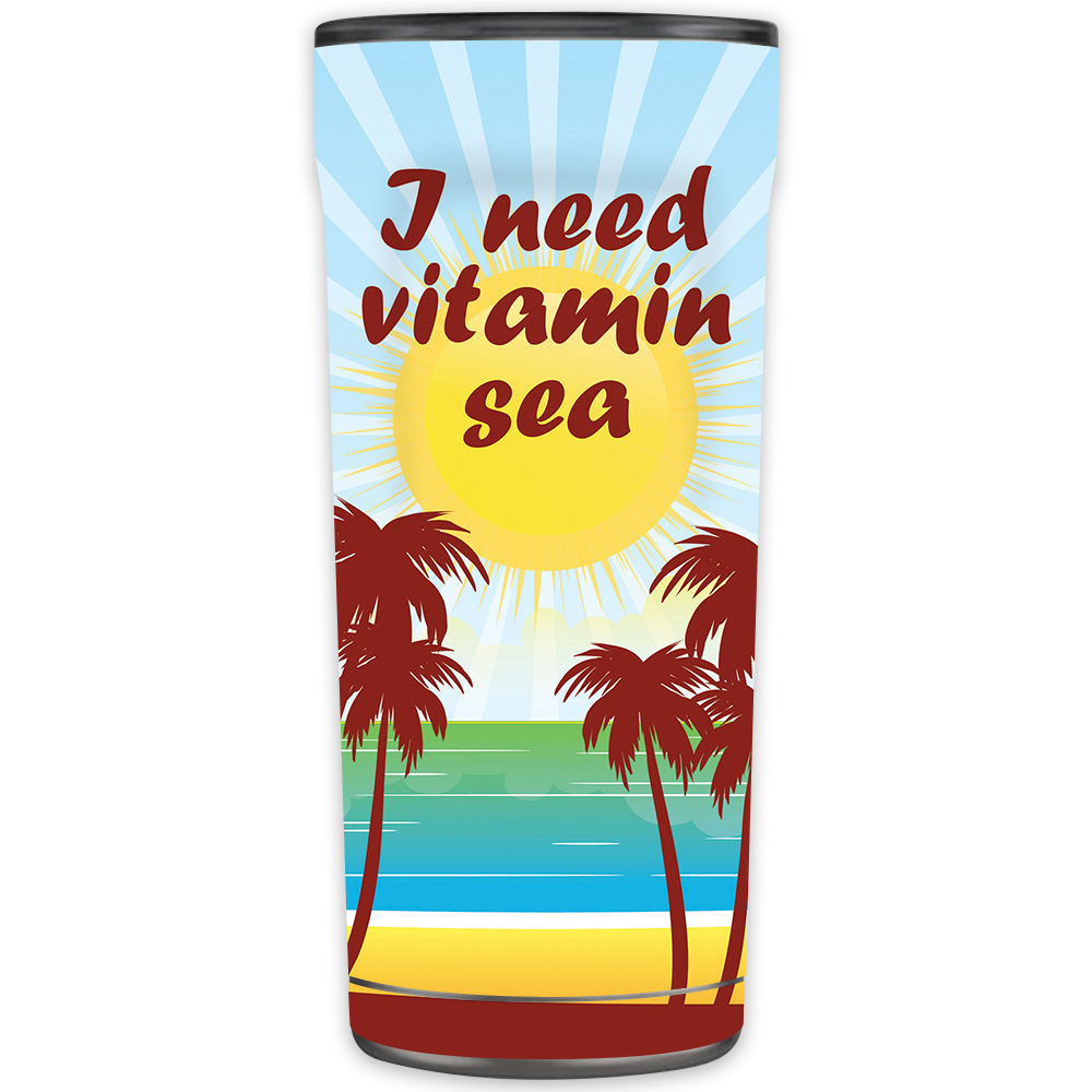 Picture of MightySkins OTEL20-Vitamin Sea Skin for Otterbox Elevation Tumbler 20 oz - Vitamin Sea