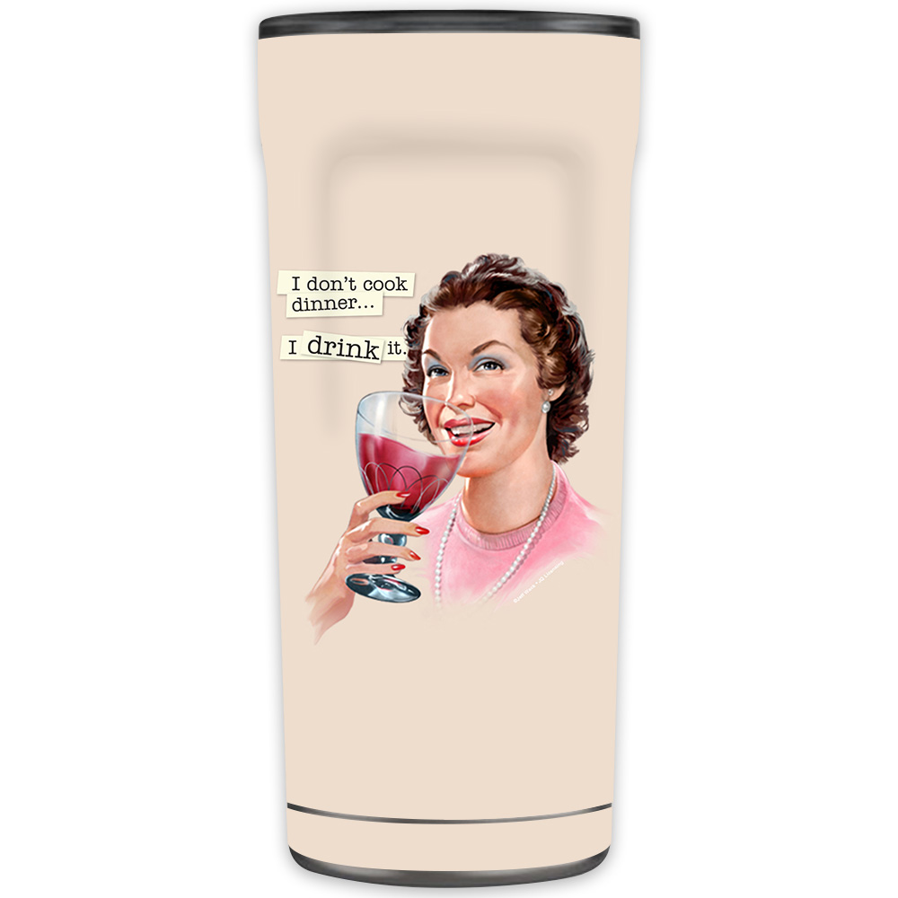 Picture of MightySkins OTEL20-Wine Cook Skin for Otterbox Elevation Tumbler 20 oz - Wine Cook