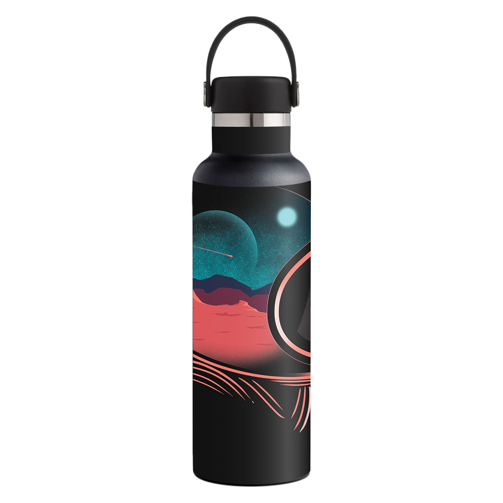 Picture of MightySkins HFST21-Space Adventure Skin for Hydro Flask 21 oz Standard Mouth - Space Adventure