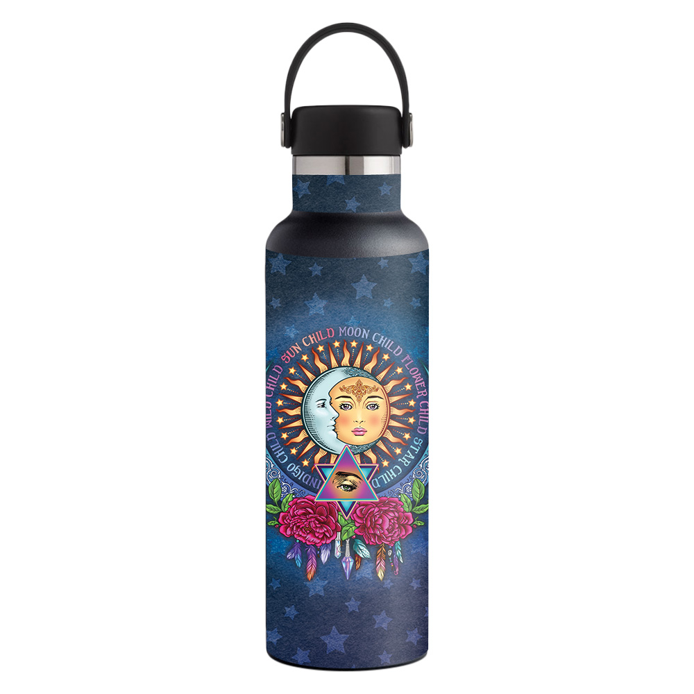 Picture of MightySkins HFST21-Star Child Skin for Hydro Flask 21 oz Standard Mouth - Star Child