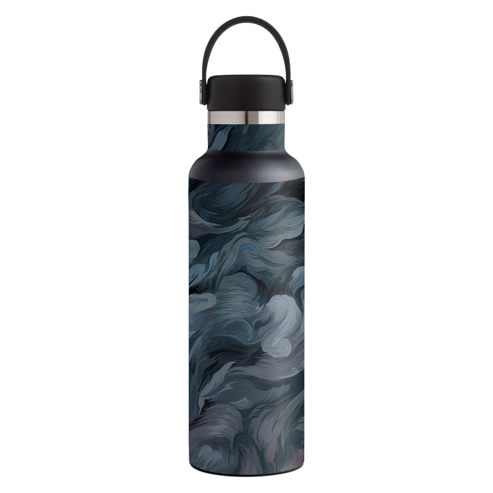 Picture of MightySkins HFST21-Storm Cloud Skin for Hydro Flask 21 oz Standard Mouth - Storm Cloud
