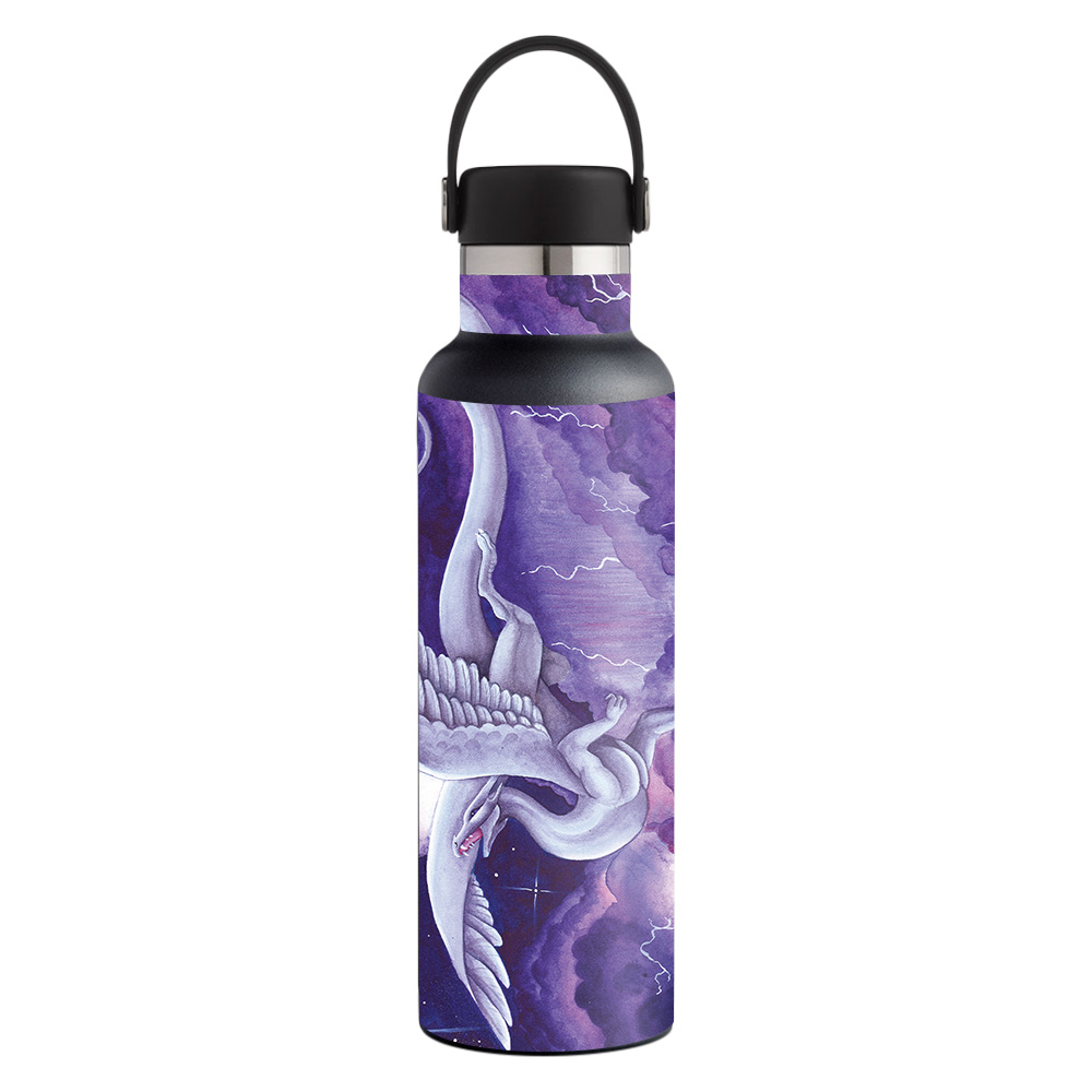 Picture of MightySkins HFST21-Storm Dancer Skin for Hydro Flask 21 oz Standard Mouth - Storm Dancer