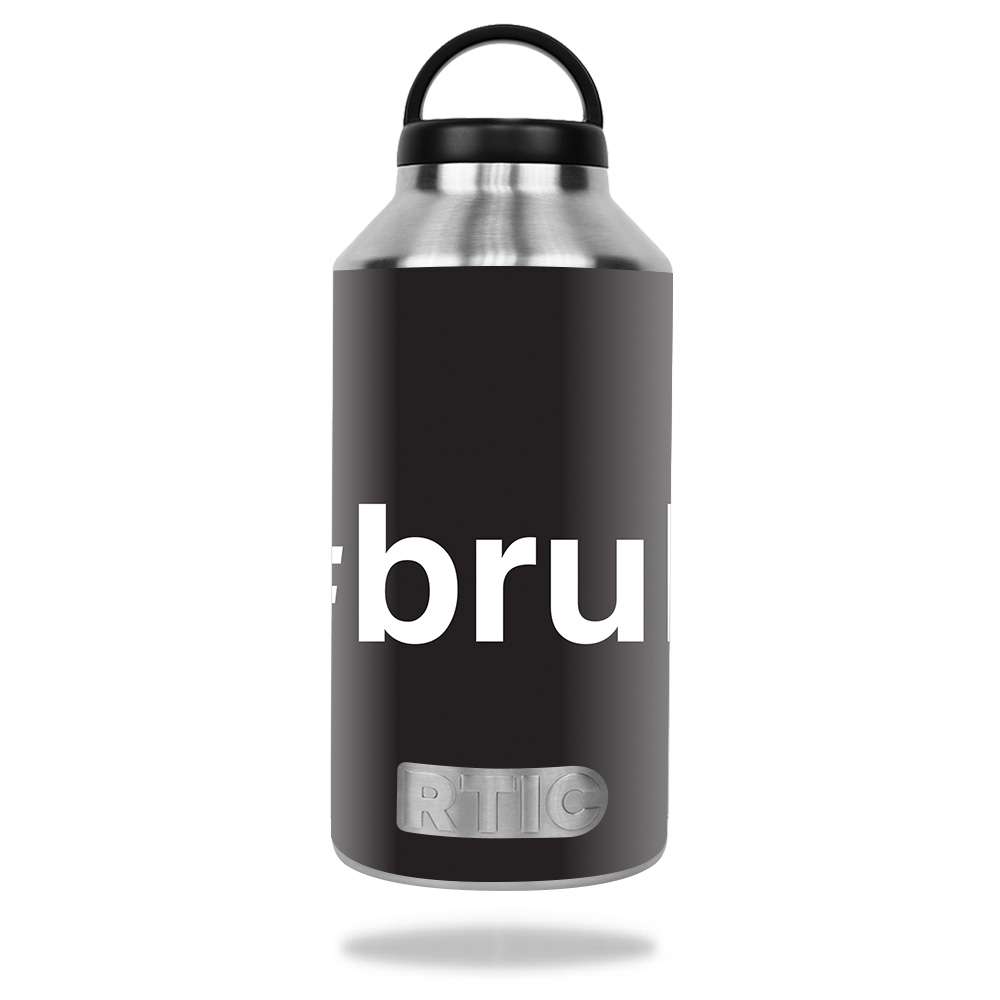 Picture of MightySkins RTBOT64-Bruh Skin for RTIC 64 oz Bottle 2016 - Bruh