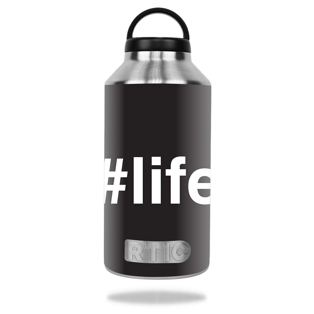 Picture of MightySkins RTBOT64-Life Skin for RTIC 64 oz Bottle 2016 - Life