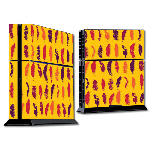 SOPS4Feathers Skin for Sony Playstation PS4 Console  Feathers