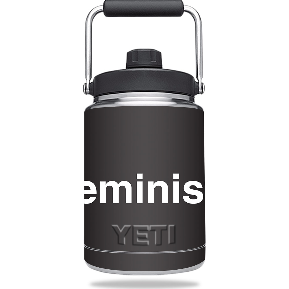 Picture of MightySkins YERAMJUG-Feminist Skin for Yeti Rambler 0.5 gal Jug - Feminist