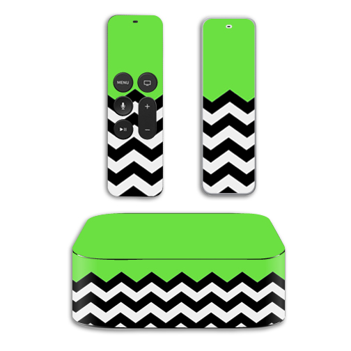 MightySkins APTV4-Lime Chevron