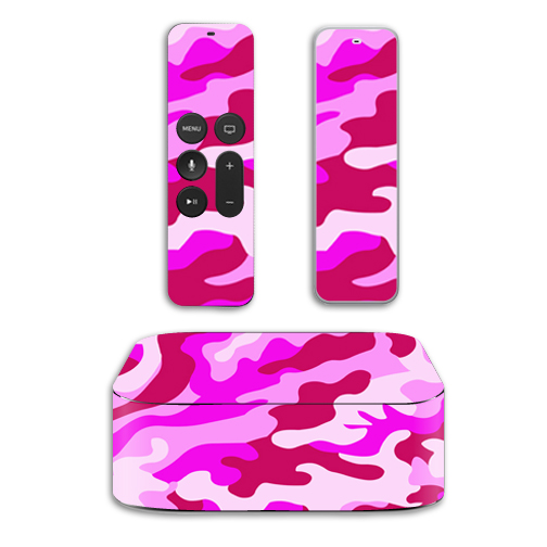 MightySkins APTV4-Pink Camo