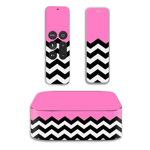 MightySkins APTV4-Pink Chevron