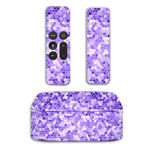 Picture of MightySkins APTV4-Stained Glass Skin for Apple TV 4th Gen 2015 Wrap Cover - Stained Glass