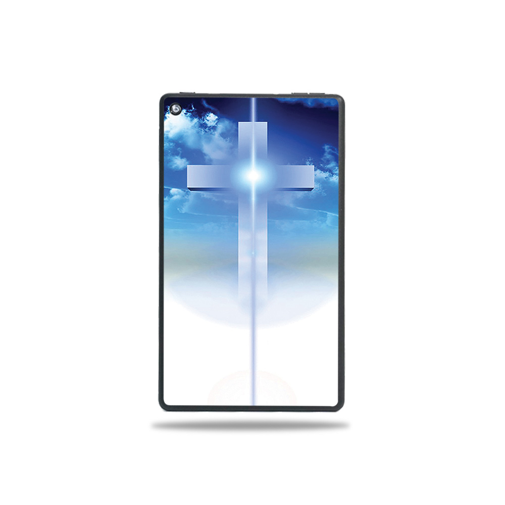 Picture of MightySkins AMFI719-Cross Skin for Amazon Fire 7 Tablet 2019 - Cross