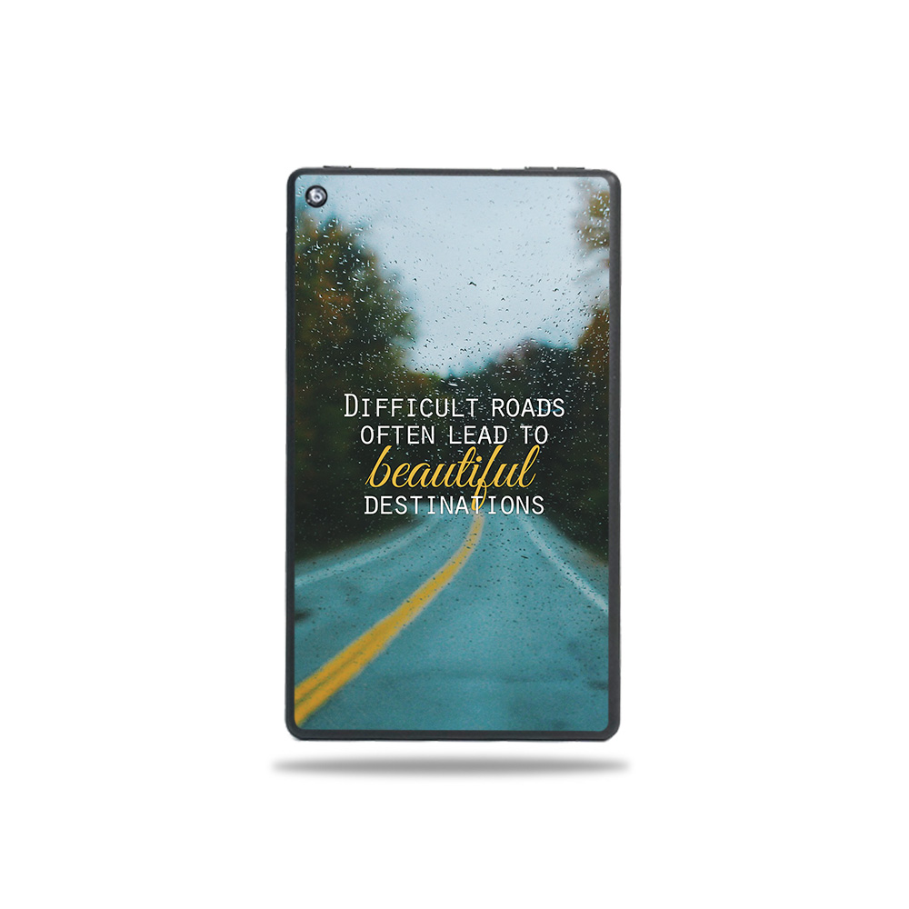 Picture of MightySkins AMFI719-Difficult Roads Skin for Amazon Fire 7 Tablet 2019 - Difficult Roads