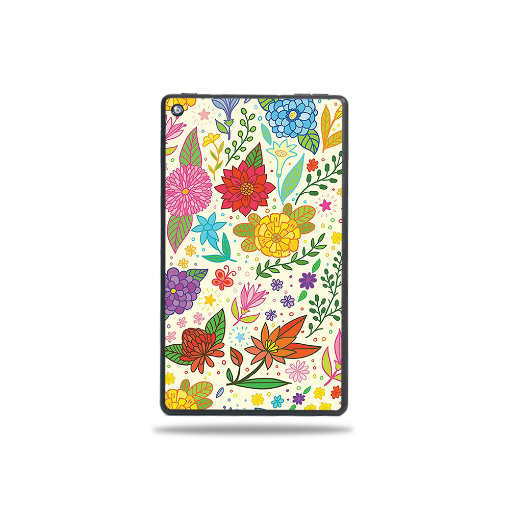 Picture of MightySkins AMFI719-Flower Garden Skin for Amazon Fire 7 Tablet 2019 - Flower Garden