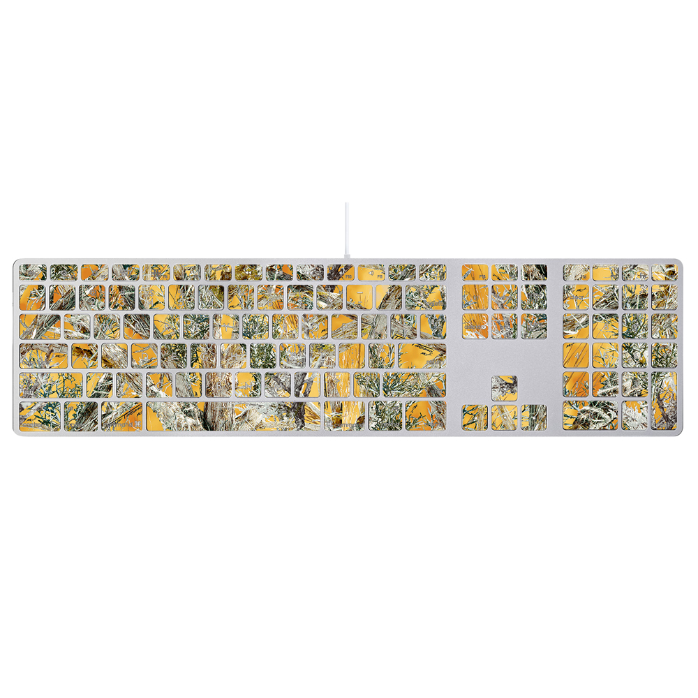 Picture of MightySkins APKEYNU-Mc2 Blaze Skin for Apple Keyboard with Numeric Keypad Wrap Cover - Truetimber MC2 Blaze
