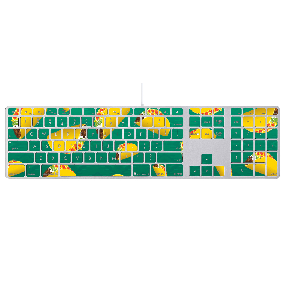 Picture of MightySkins APKEYNU-Tacos Skin for Apple Keyboard with Numeric Keypad Wrap Cover - Tacos