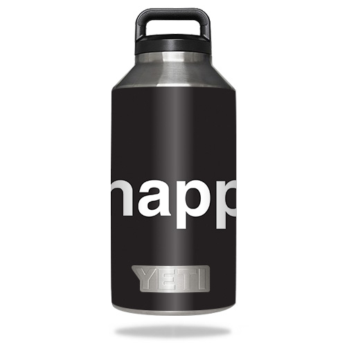 Picture of MightySkins YERABOT64-Happy Skin for Yeti Rambler Bottle 64 oz - Happy
