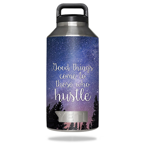 Picture of MightySkins YERABOT64-Hustle Skin for Yeti Rambler Bottle 64 oz - Hustle