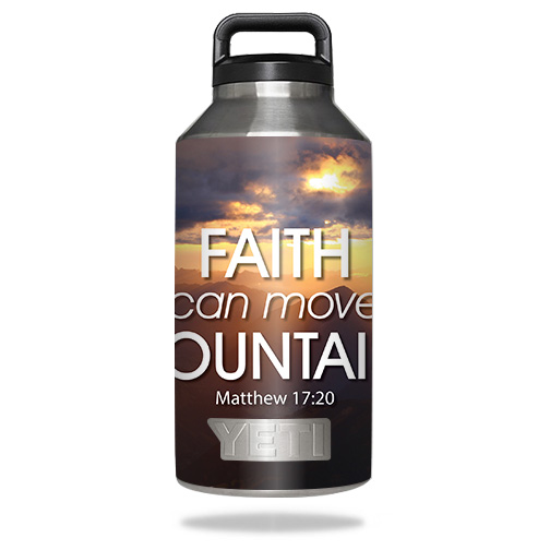 Picture of MightySkins YERABOT64-Move Mountains Skin for Yeti Rambler Bottle 64 oz - Move Mountains