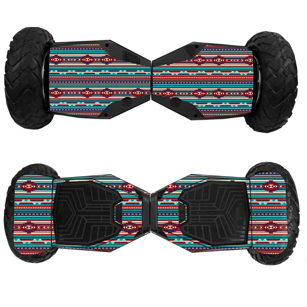 SWT6-Southwest Stripes Skin for Swagtron T6 Off-Road Hoverboard - Southwest Stripes -  MightySkins