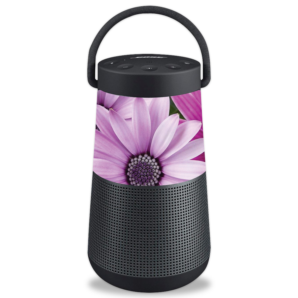 BOSLREPL-Purple Flowers Skin for Bose SoundLink Revolve Plus - Purple Flowers -  MightySkins