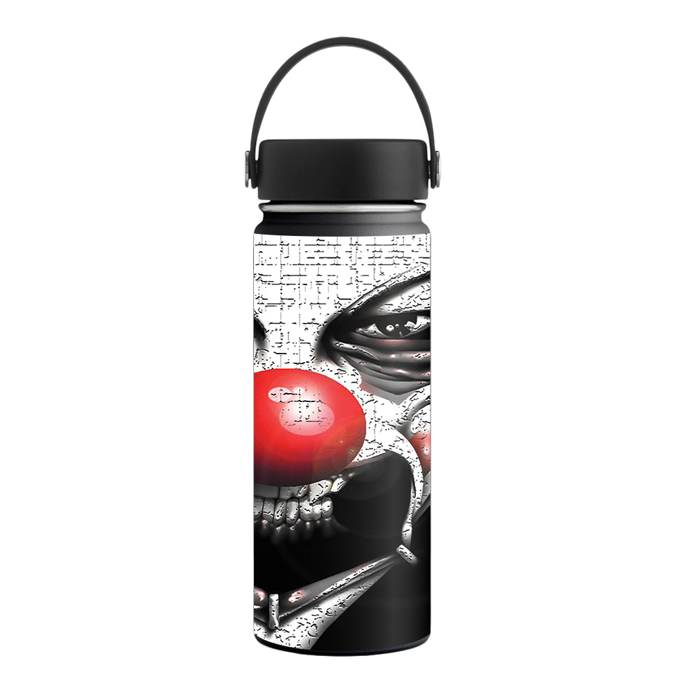 Picture of MightySkins HFWI18-Evil Clown Skin for Hydro Flask 18 oz Wide Mouth - Evil Clown