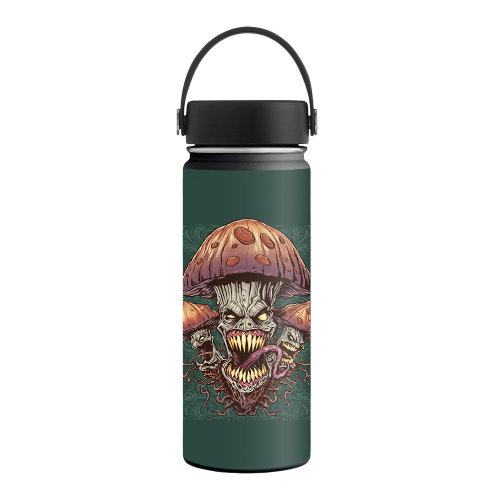 Picture of MightySkins HFWI18-Evil Mushroom Skin for Hydro Flask 18 oz Wide Mouth - Evil Mushroom