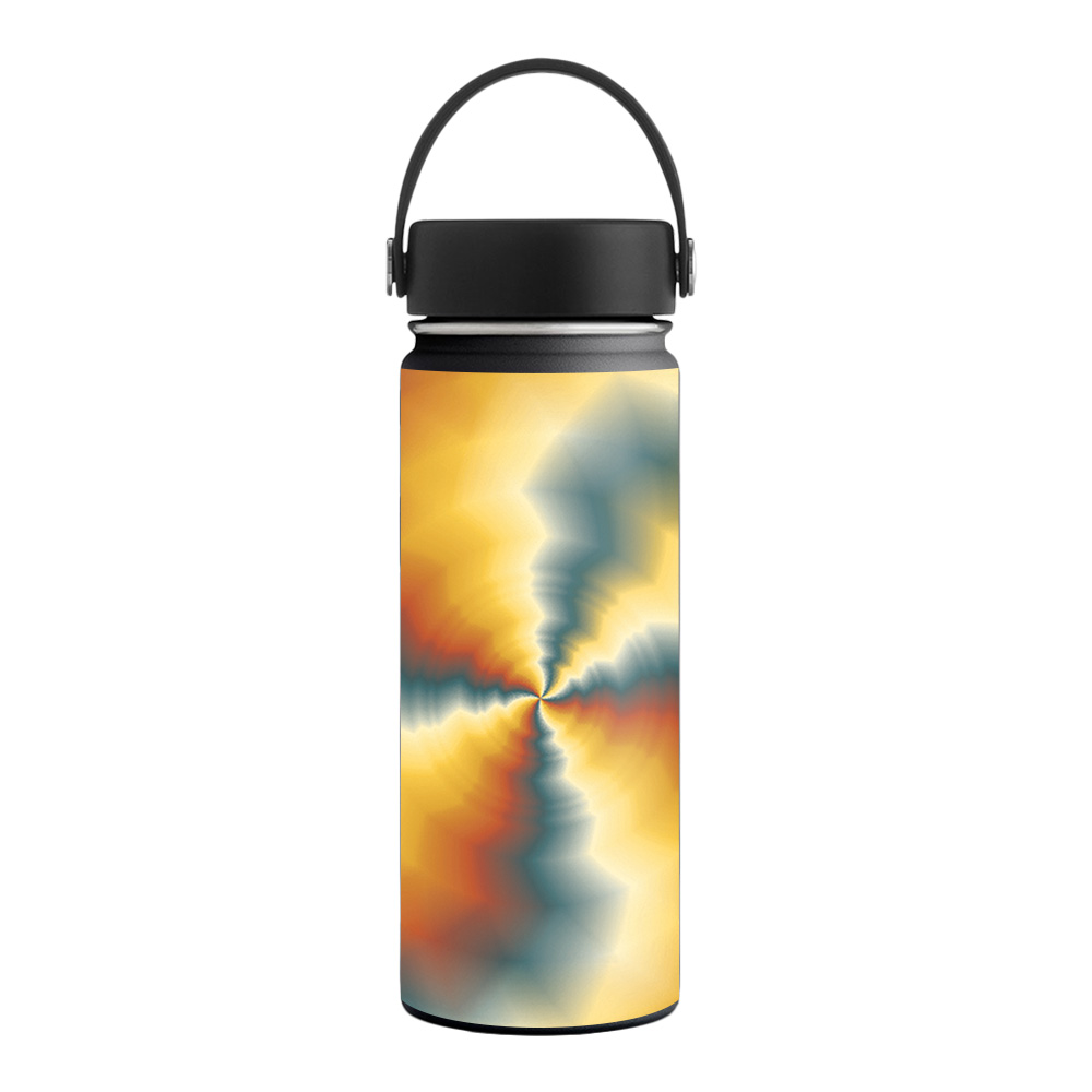 Picture of MightySkins HFWI18-Eye Of The Storm Skin for Hydro Flask 18 oz Wide Mouth - Eye of the Storm