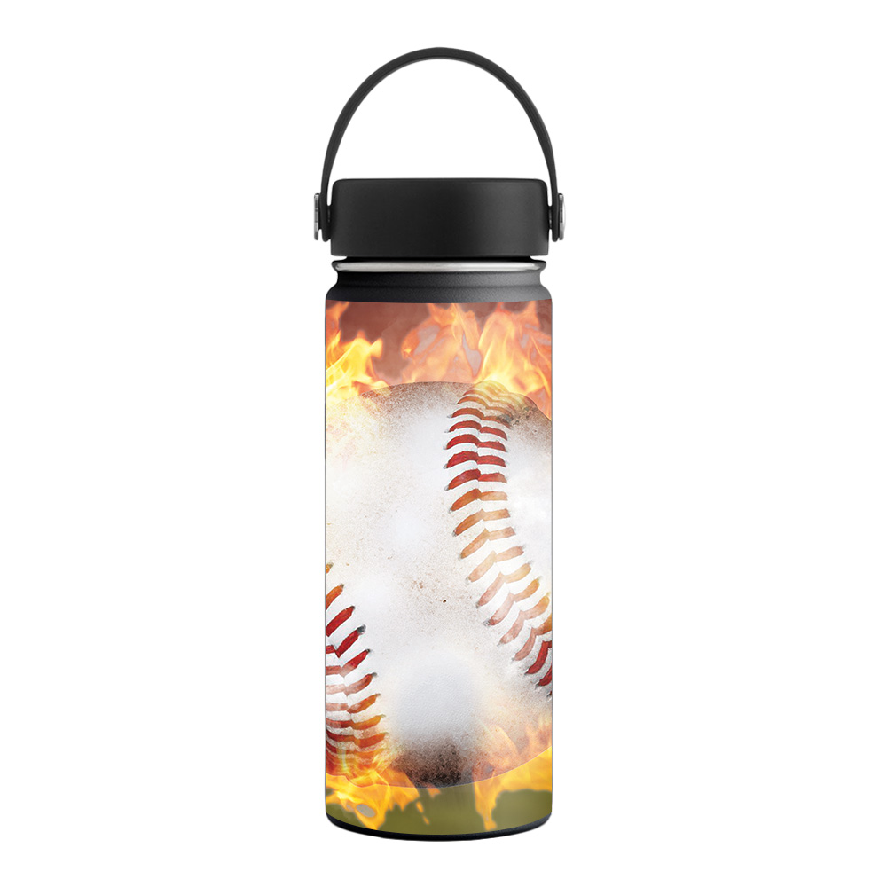 Picture of MightySkins HFWI18-Fastball Skin for Hydro Flask 18 oz Wide Mouth - Fastball