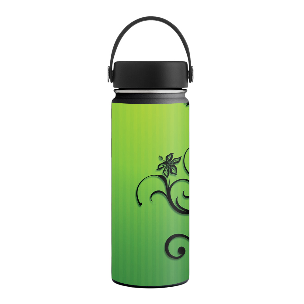 Picture of MightySkins HFWI18-Floral Flourish Skin for Hydro Flask 18 oz Wide Mouth - Floral Flourish