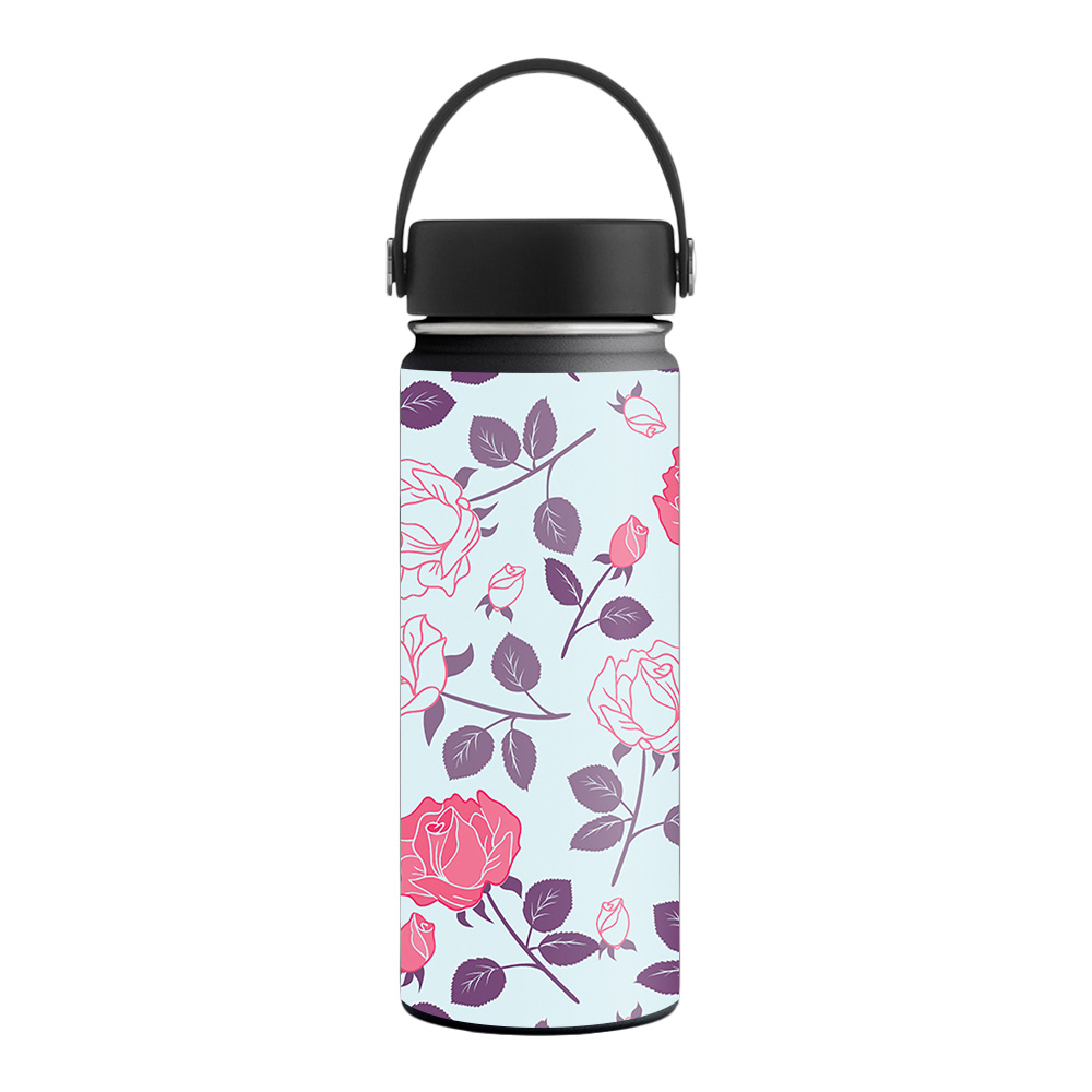 Picture of MightySkins HFWI18-Vintage Floral Skin for Hydro Flask 18 oz Wide Mouth - Vintage Floral
