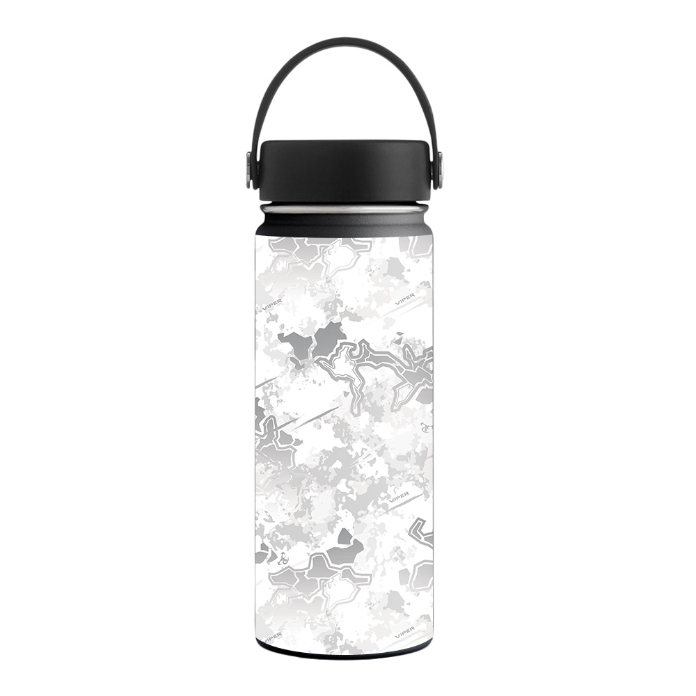 Picture of MightySkins HFWI18-Viper Snow Skin for Hydro Flask 18 oz Wide Mouth - Viper Snow
