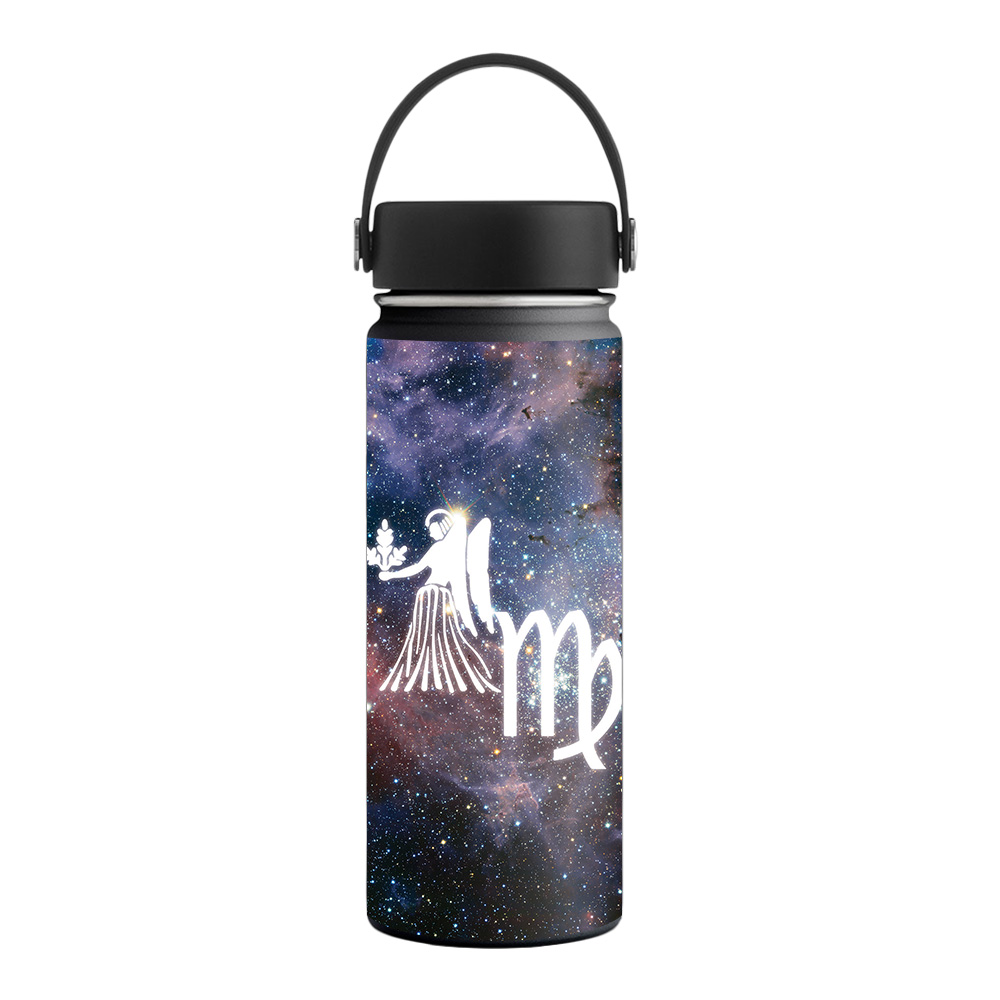 Picture of MightySkins HFWI18-Virgo Skin for Hydro Flask 18 oz Wide Mouth - Virgo