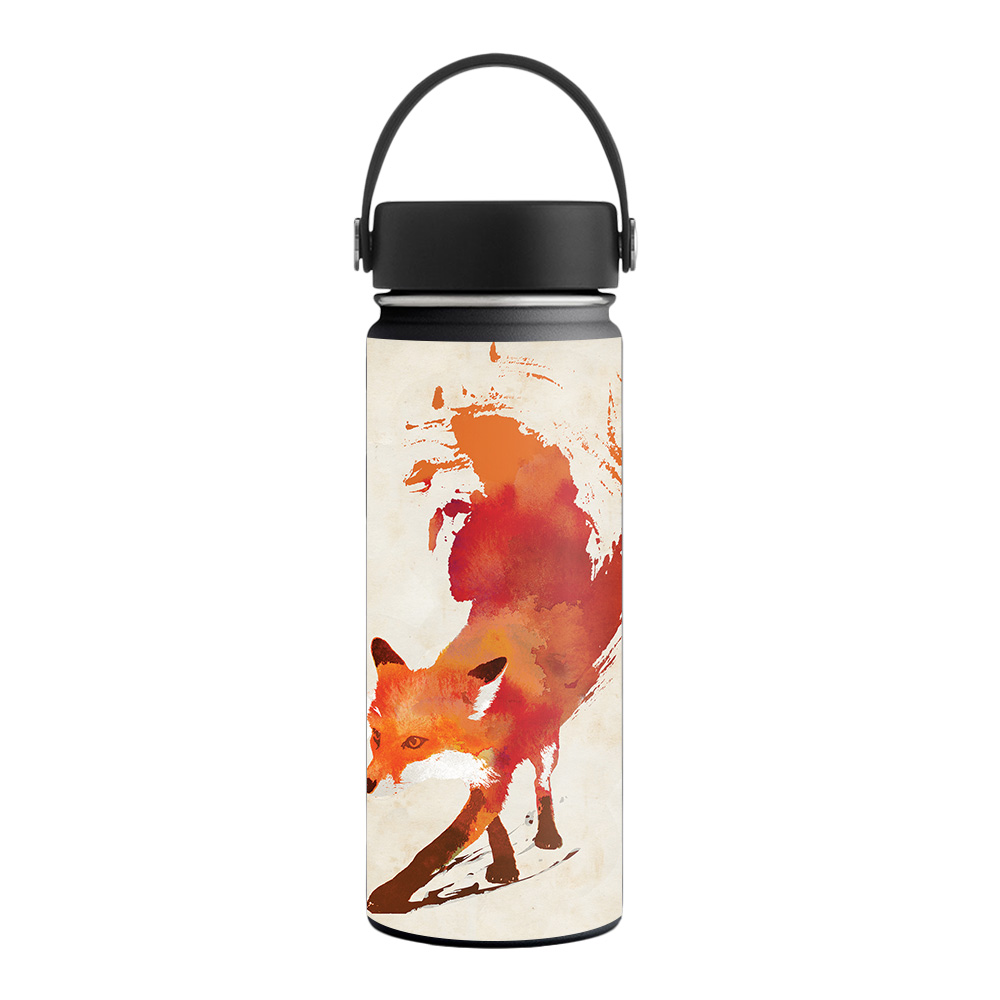 Picture of MightySkins HFWI18-Vulpes Fox Skin for Hydro Flask 18 oz Wide Mouth - Vulpes Fox