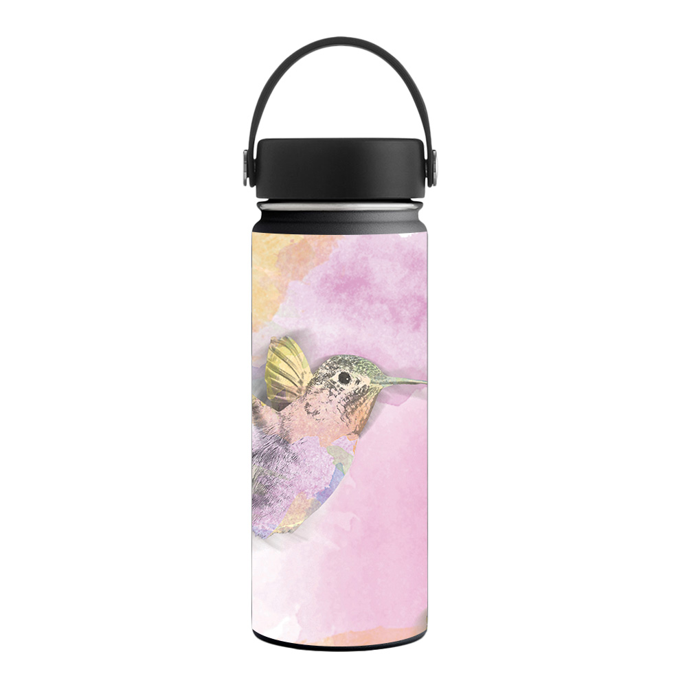 Picture of MightySkins HFWI18-Water Color Mocking Skin for Hydro Flask 18 oz Wide Mouth - Water Color Mocking