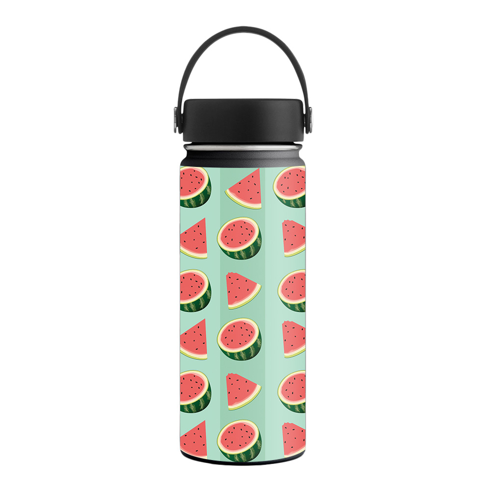 Picture of MightySkins HFWI18-Watermelon Patch Skin for Hydro Flask 18 oz Wide Mouth - Watermelon Patch