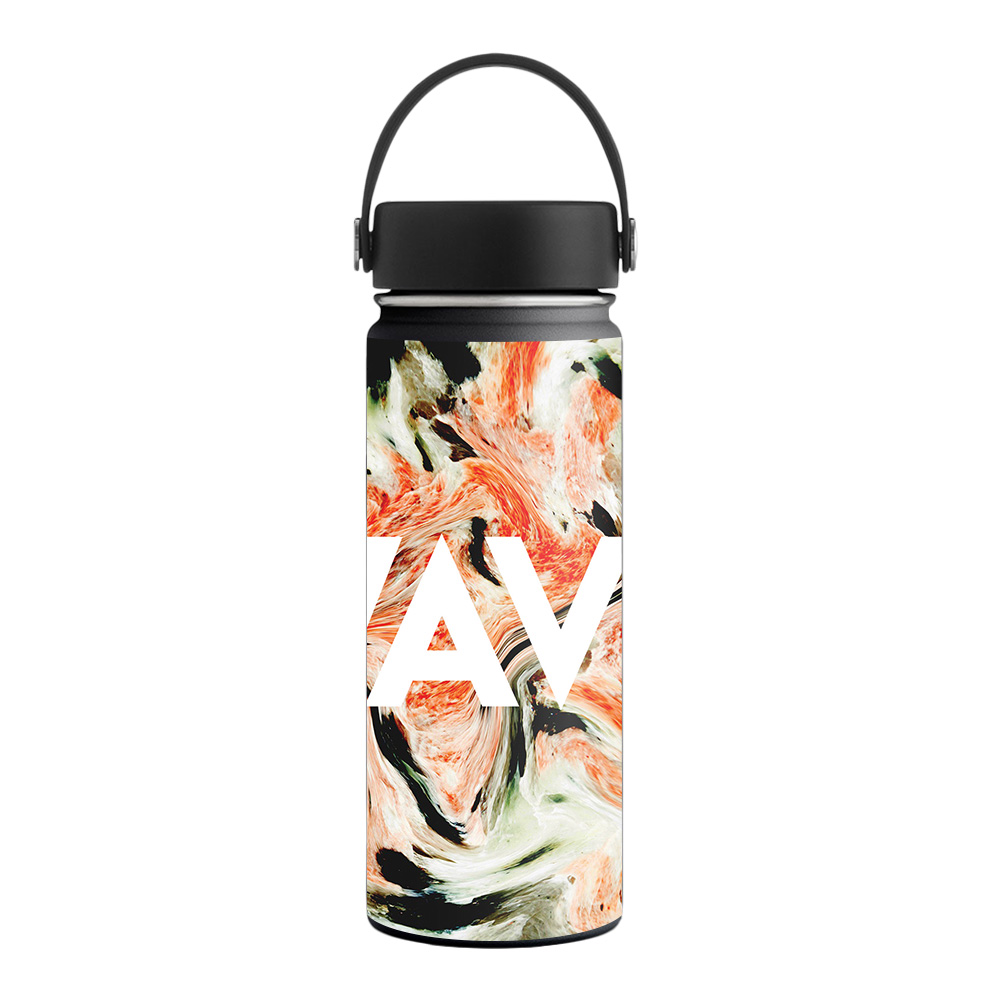 Picture of MightySkins HFWI18-Wavy Skin for Hydro Flask 18 oz Wide Mouth - Wavy